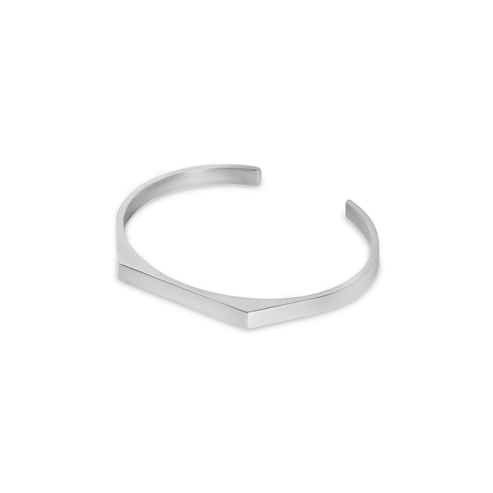 Silbernes Armband mit Stempel