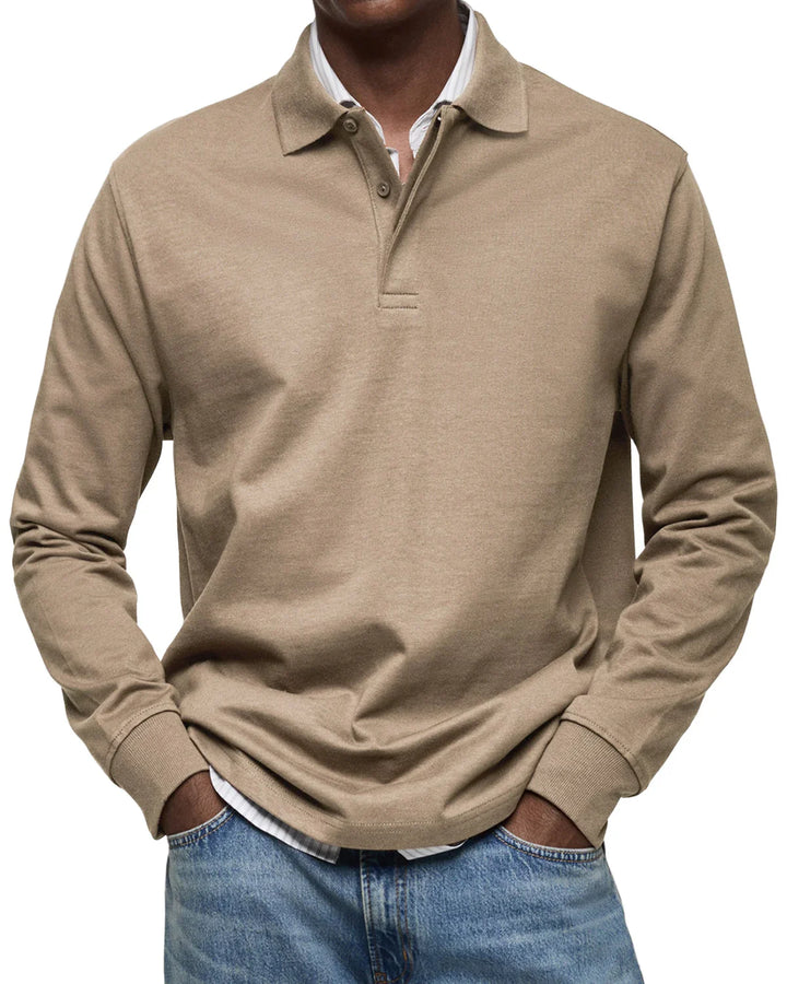 Benno™ | Herren Casual Langarm Polo Shirt