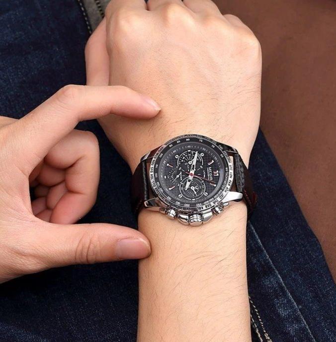 Luxus Quarz Uhr