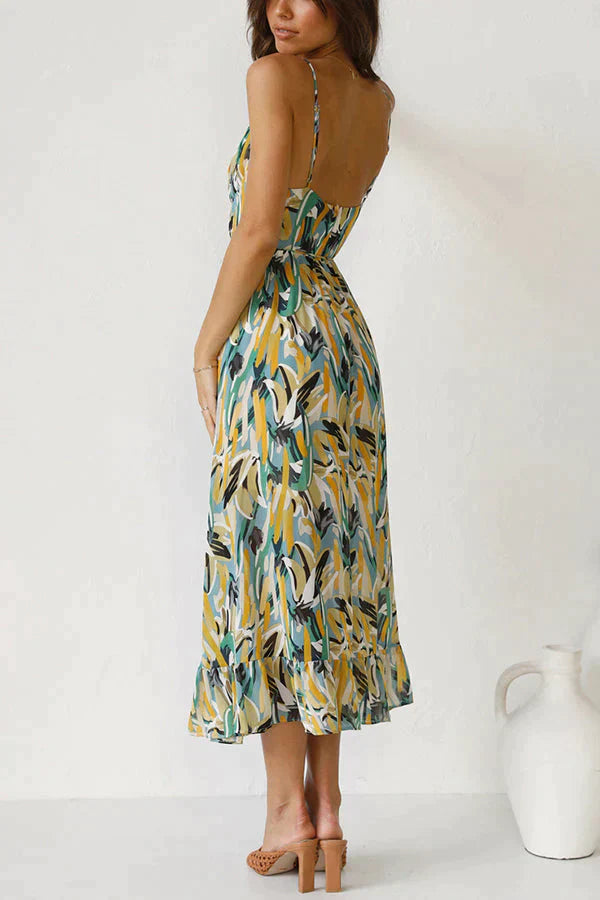 Josefine™ | Buntes Midikleid