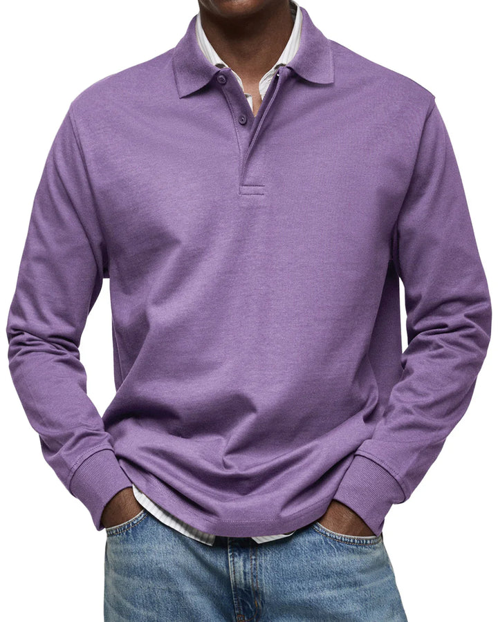 Benno™ | Herren Casual Langarm Polo Shirt