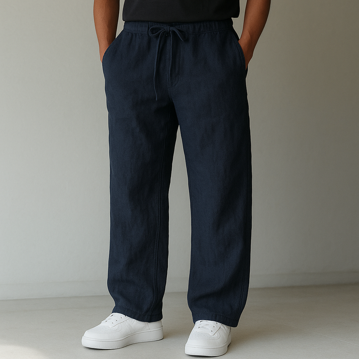 Alveno™ – Leichte Leinenhose mit verstellbarem Bund