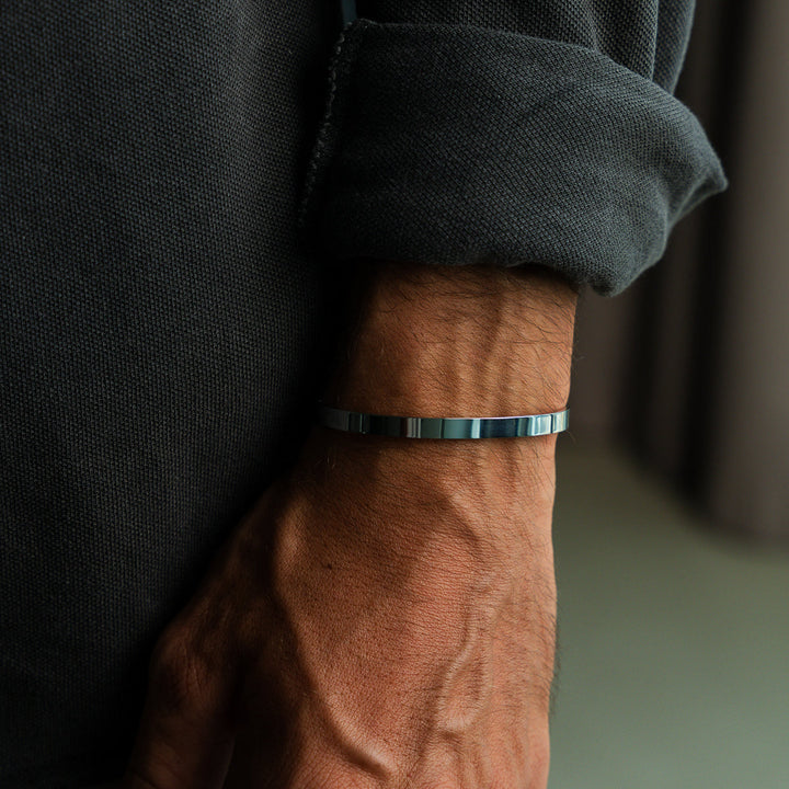 Verstellbares Silberarmband