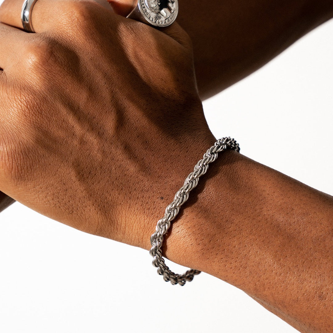 Silbernes Armband Typ