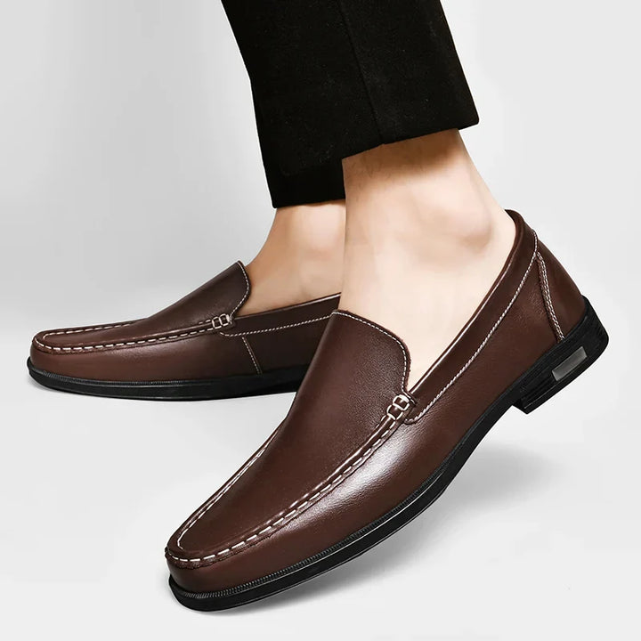 Dane Echtes Leder Slipper