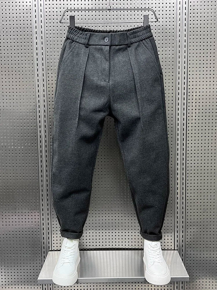 Oskar™ | Elegante Melierte Hose
