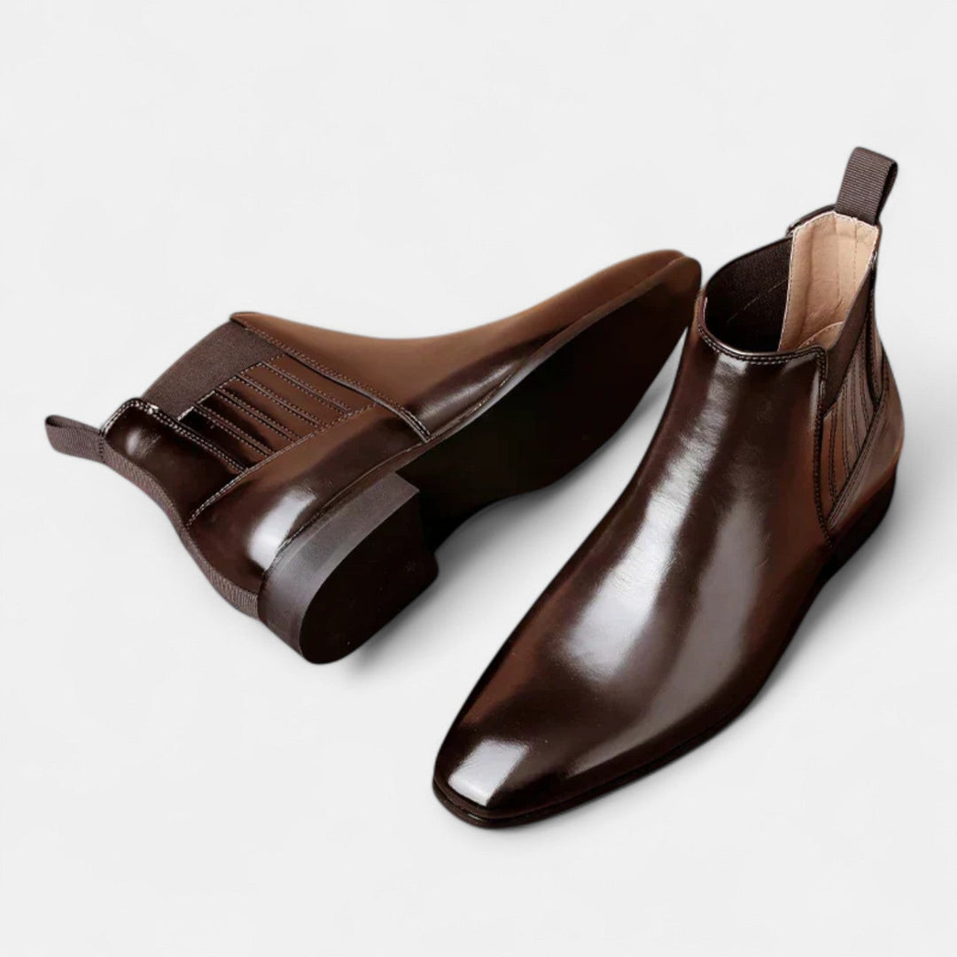 Faustino™ | Elegante Herren-Stiefeletten aus hochwertigem Kunstleder