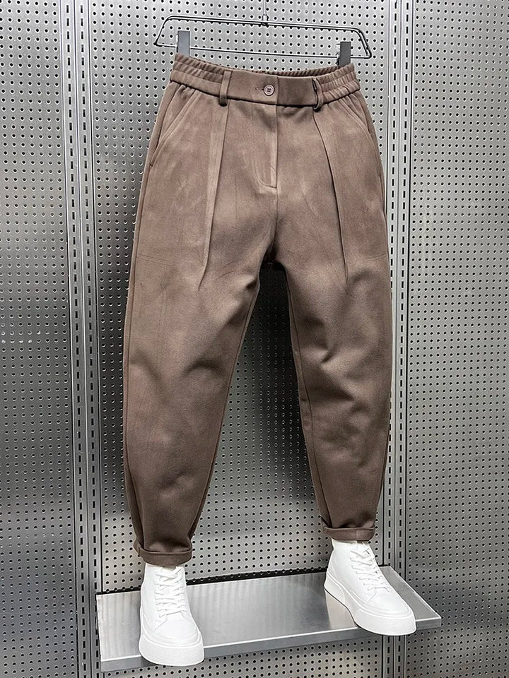 Oskar™ | Elegante Melierte Hose