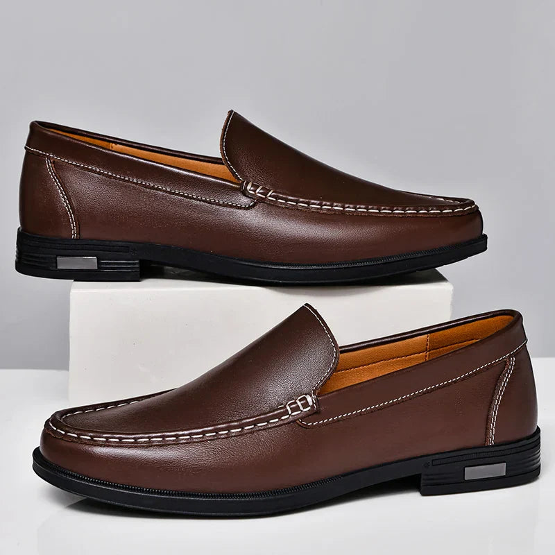 Dane Echtes Leder Slipper