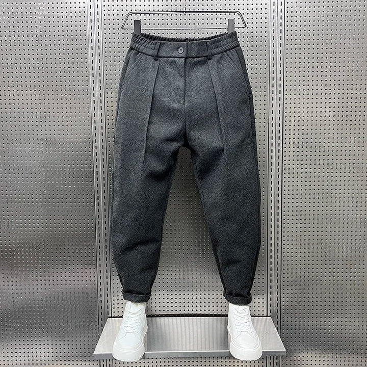 Oskar™ | Elegante Melierte Hose