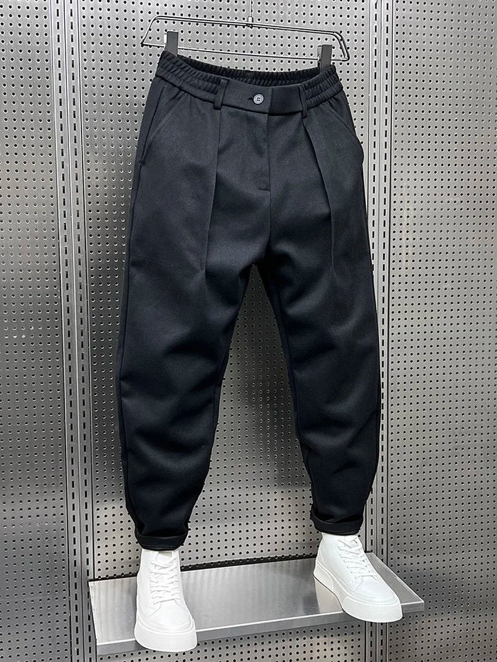 Oskar™ | Elegante Melierte Hose