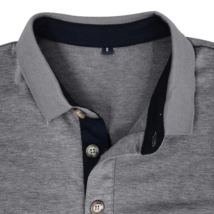 Jörg™ | Herren Langarmshirt in Unifarbe