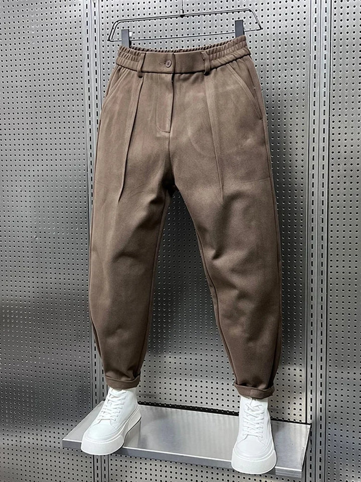 Oskar™ | Elegante Melierte Hose