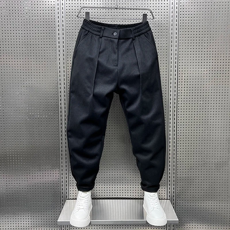 Oskar™ | Elegante Melierte Hose