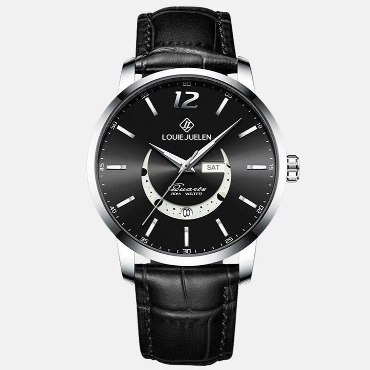 Elegante Uhr mit Mondphase