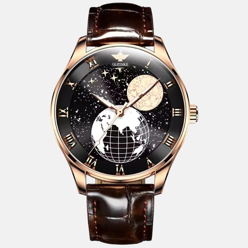 Elegante Quarz-Uhr