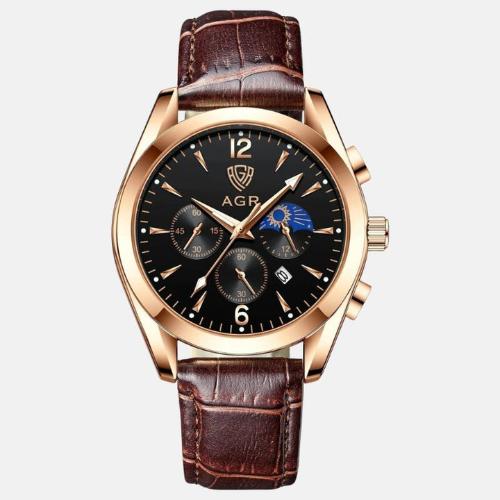 Luxus-Uhr mit handgefertigem Armband